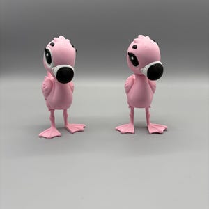 Fun Articulated 3D Printed Flamingo