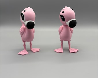 Fun Articulated 3D Printed Flamingo