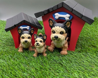 Delightful 3D Printed Articulated Yorkies