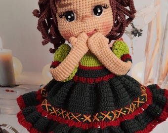 Patrón de crochet Amigurumi muñeca Candy (PDF)