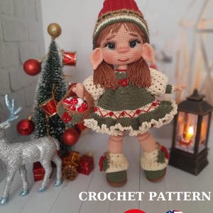 Amigurumi Elf Crochet Doll Pattern (PDF)
