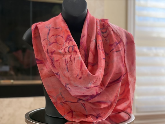 Bloom Print Pashmina Scarf