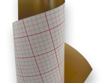 624203 | Aslan self-adhesive PVC foil - Shiny Gold 0,35 mm thick