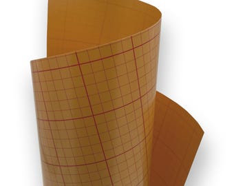 604403 | Aslan självhäftande PVC-folie - Matt guld 0,30 mm tjock