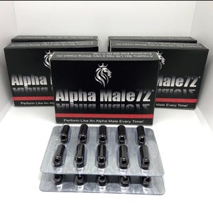 Alpha Male  Powerful Libido Enhancer Supplement Works Fast 20 Capsules Stay Hard All Night!