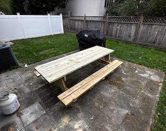 Classic Picnic Table- Fully Built