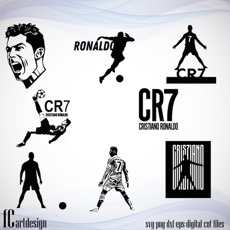 Ronaldo Vector Cristiano Ronaldo Siuuuu Png - Etsy