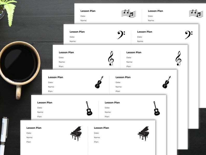 Music Lesson Plans For Music Teachers Printable Blank Half sheet Etsy music-lesson-plans-for-music-teachers-printable-blank-half-sheet-etsy