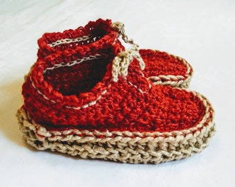 Handmade Espadrille Moccasins with Crocheted Jute