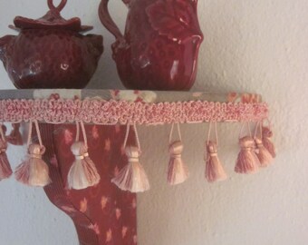 Gypsy Trunk Shelf Bracket with Tassle Fringe