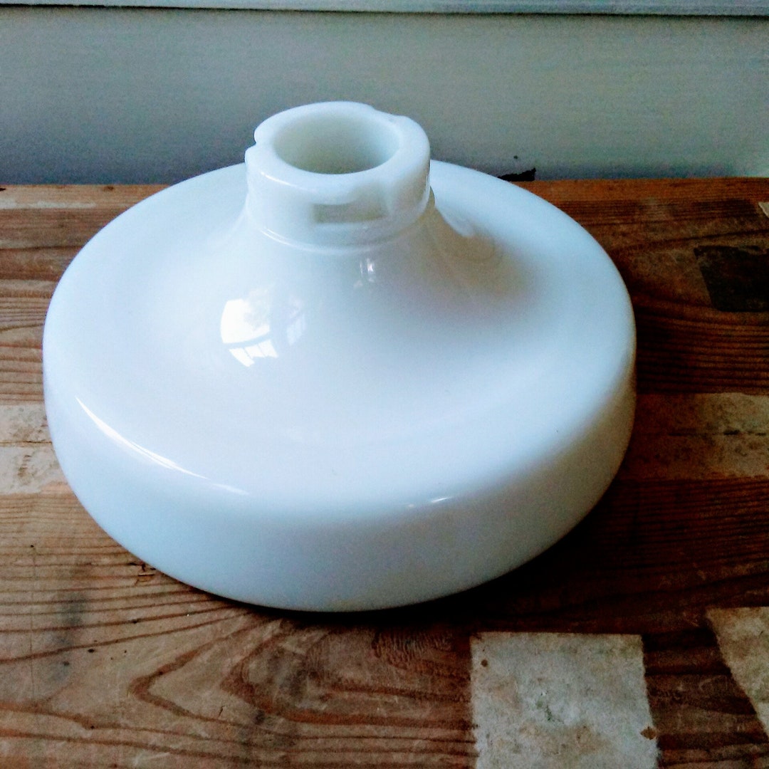 Antique Thick Glass Dental Cuspidor Bowl Milk White Etsy