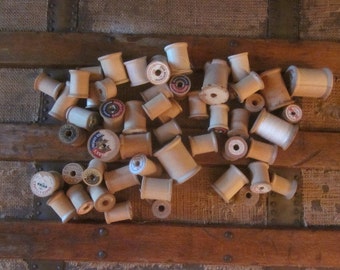 Wooden Spools for Repurposing