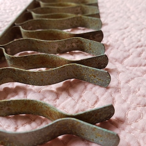 Vintage Aluminum Tool Hanger Holder Caddy