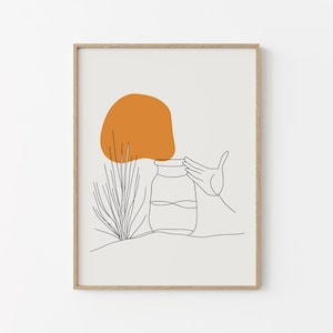 Water Into Wine Christian Wall Art Digital Bible Art Boho Wall Art Decor Minimalist Modern Christian Wall Art Digital Print Decor