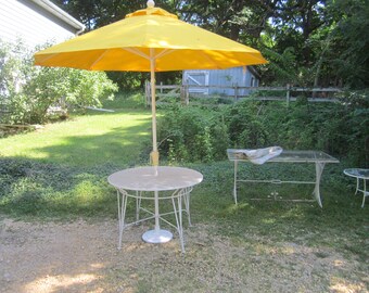 Vintage Patio Umbrella Etsy