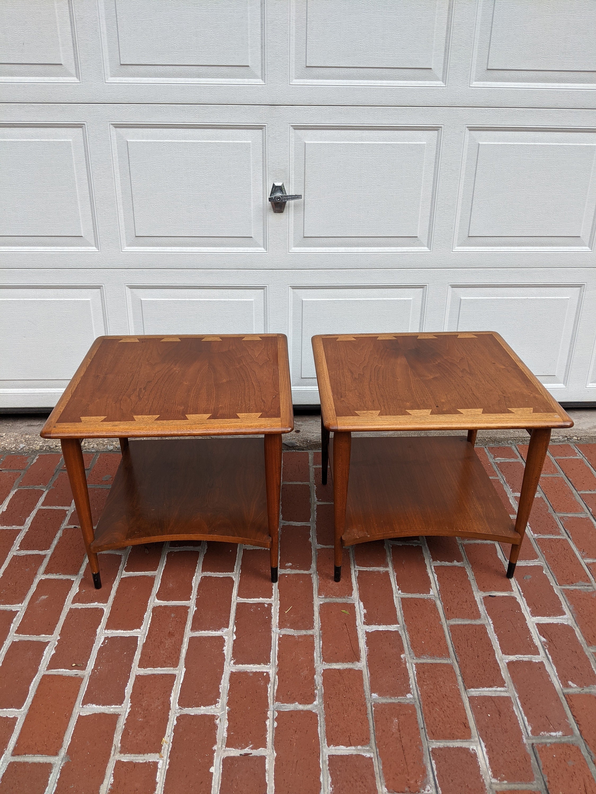 Vintage mid century modern end tables sales