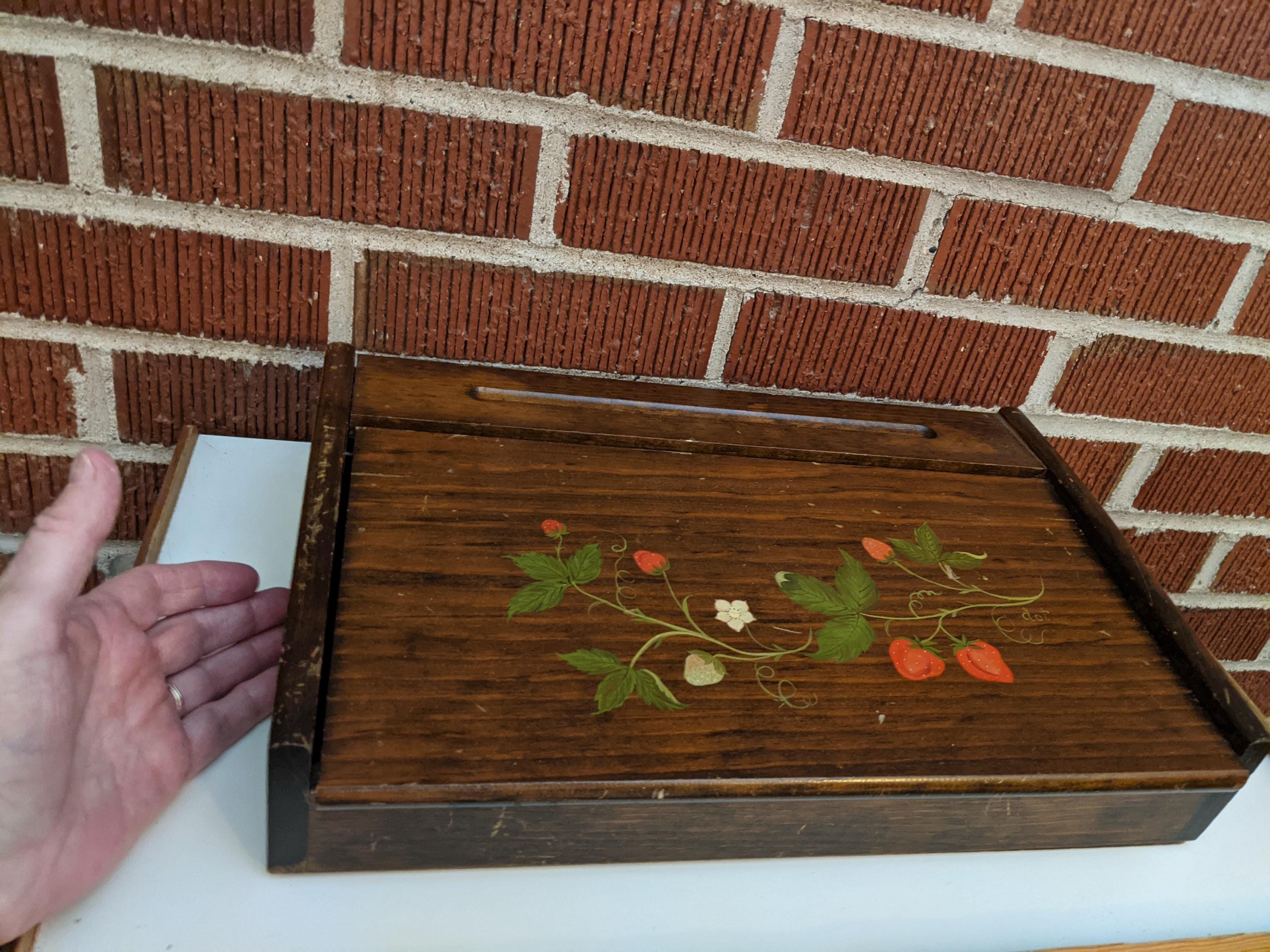 Vintage Letter Storage Box - Etsy