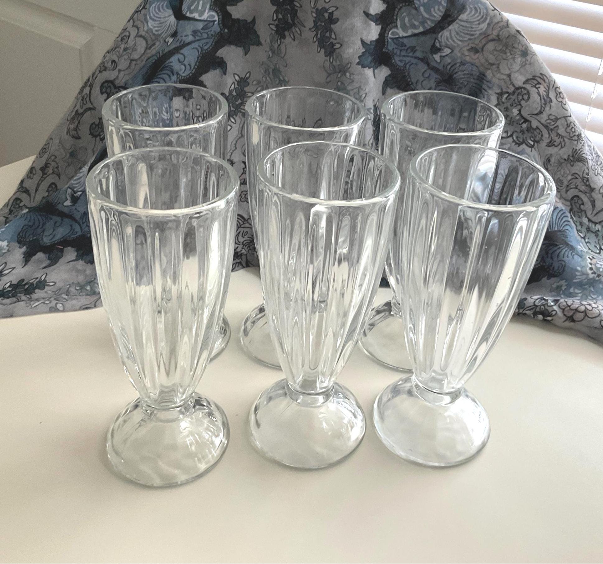 Libbey Ribbed Glassware Vintage Libbey Glass