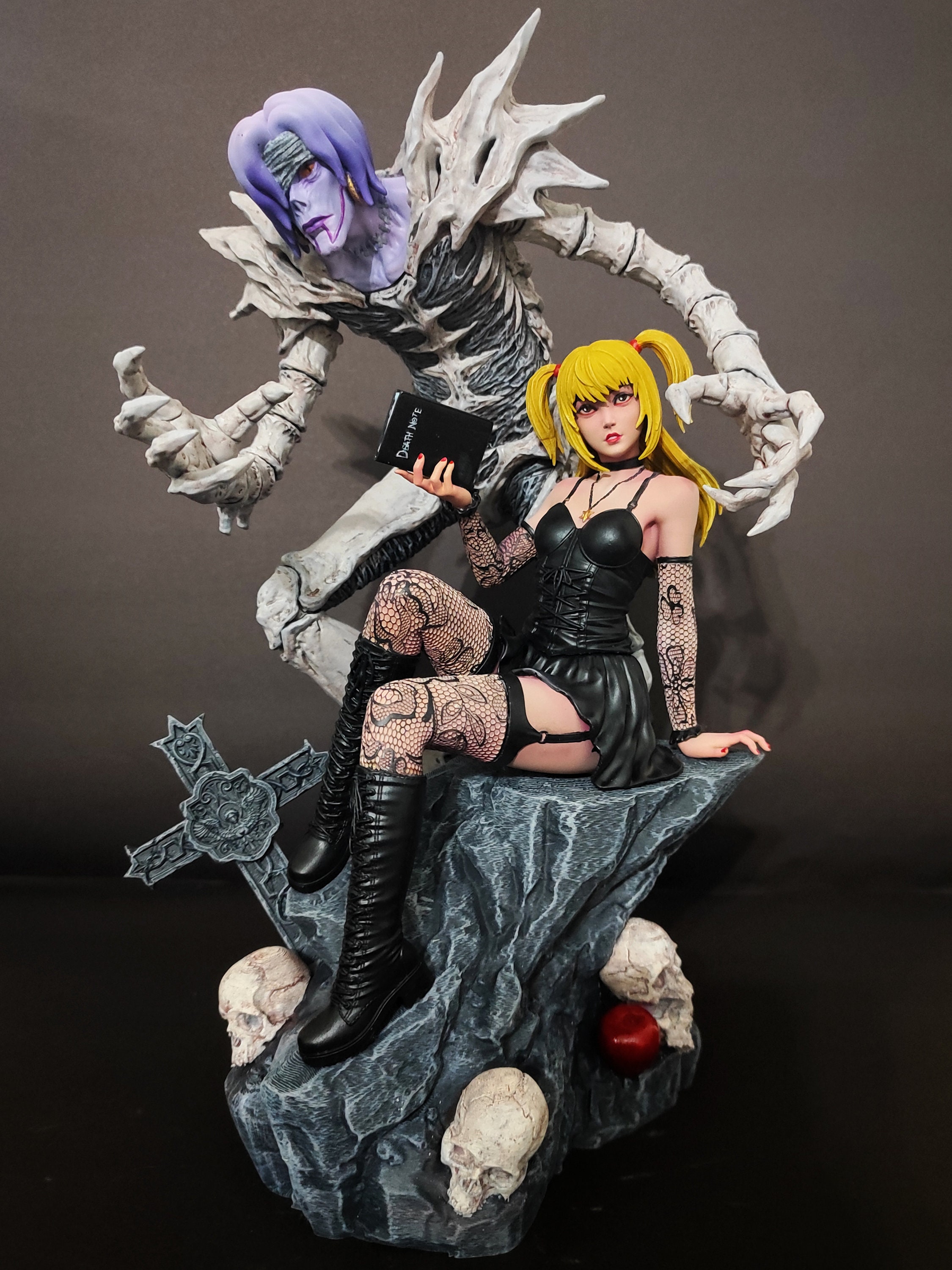 Misa Amane & Rem From Death Note 3D Figure - Etsy