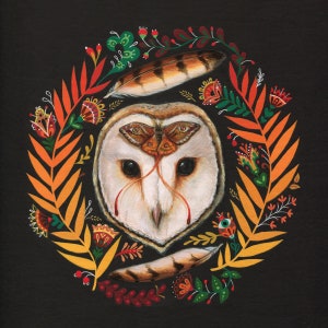 Barn Owl wall art print framed or unframed