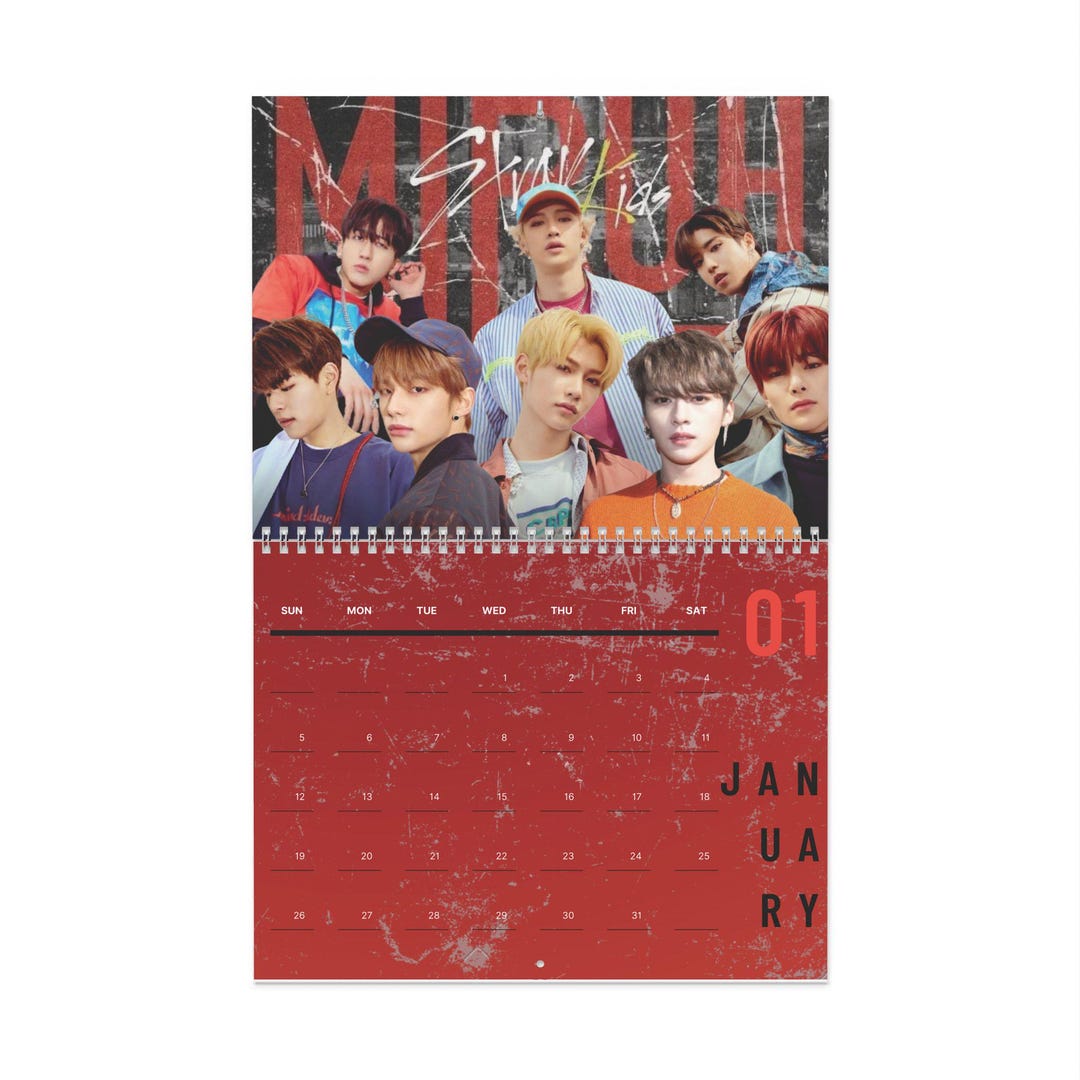 Stray Kids Wall Calendar Etsy Stray Kids Wall Calendar Etsy