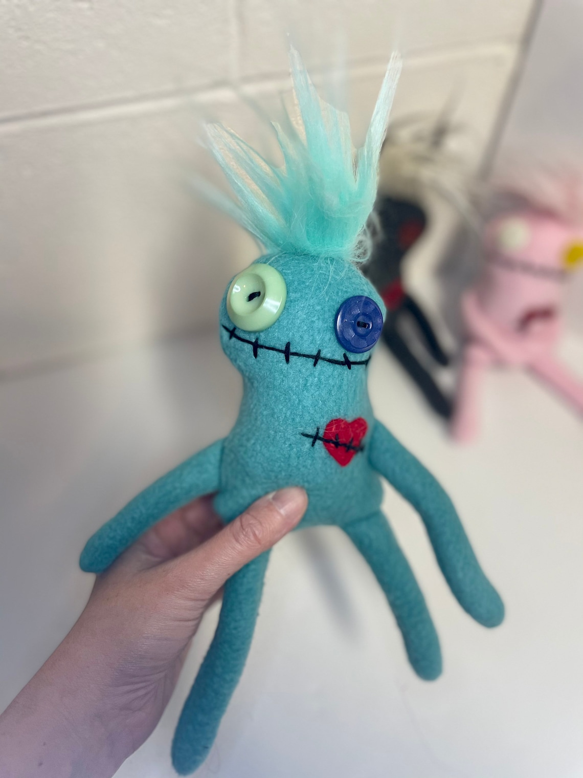Voodoo Plush Cute Plush Voodoo Doll Handmade Voodoo Plush Etsy