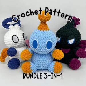 Crochet Chaos Garden Friends BUNDLE | 3-in-1 | Digital File | Normal, Hero, Dark