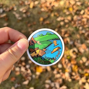 Critter Crawl Sticker (2x2)