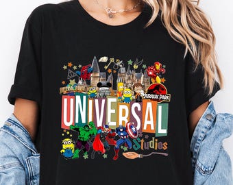 Retro Universal Studios Family Vacation T-Shirt