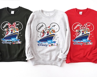 Custom Disney Cruise Sweatshirt, Disneyland Family Matching Vacation Sweatshirt, Disney Cruise Group Sweatshirt, Disney Pirate Sweatshirt