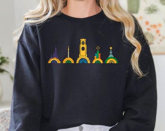 Epic Universe Portals Sweatshirt, Family Theme Park Outfit