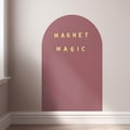 Magnet Magic Arch - Magnetic Wall Decal for Kids, Wall Decal, Chalkboard, Wall Decor, Kids Room Wall Decals, Custom Decal