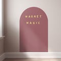 Magnet Magic Arch - Magnetic Wall Decal for Kids, Wall Decal, Chalkboard, Wall Decor, Kids Room Wall Decals, Custom Decal