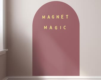 Magnet Magic Arch - Magnetic Wall Decal for Kids, Wall Decal, Chalkboard, Wall Decor, Kids Room Wall Decals, Whiteboard