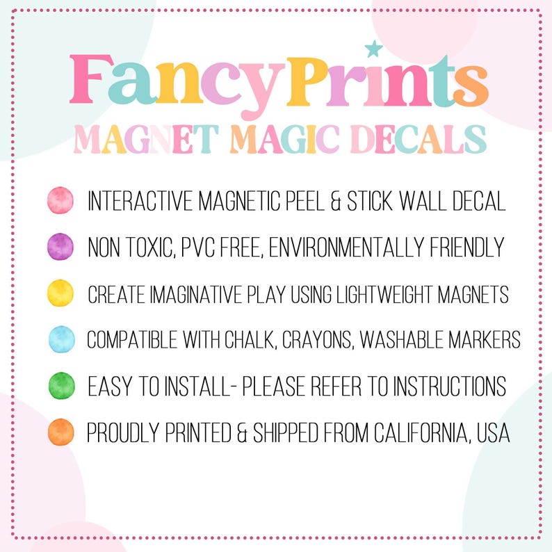 Magnet Magic Arch - Pink Daisy Floral Magnetic Wall Decal for Kids, Wall Decal, Chalkboard, Wall Decor, Kids Room Wall Decals, Whiteboard image 3