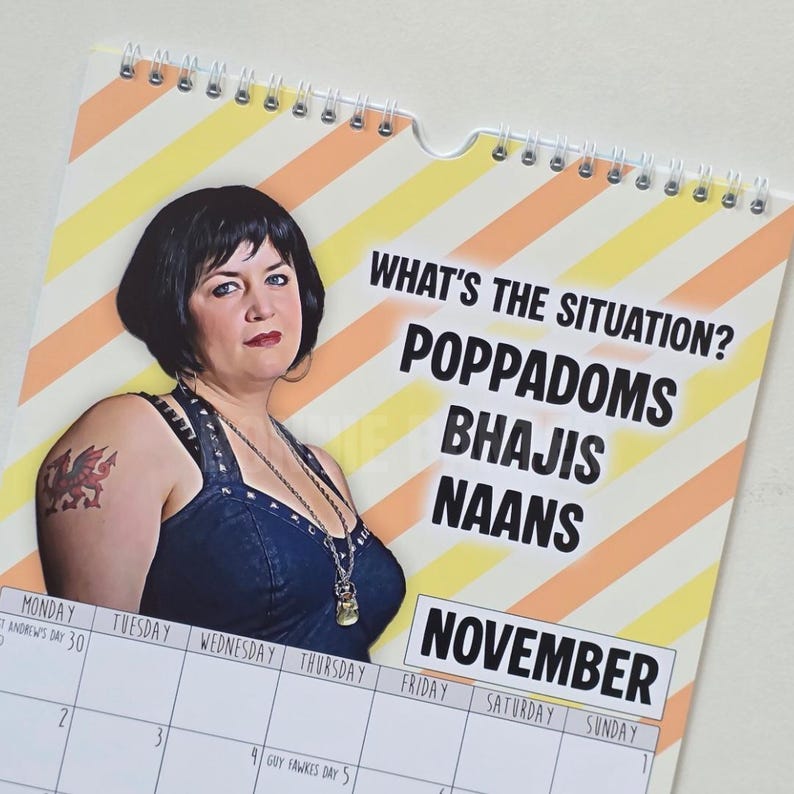2026 Gavin Stacey Calendar, Funny Nessa Quotes Christmas Gift, Oh My ...