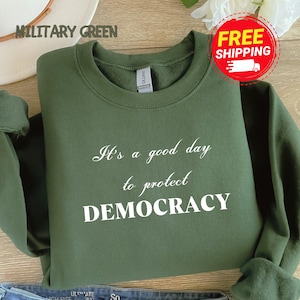 Political Shirts, Protect Democracy Shirt Tee, Social Democrat Shirt, FDT SHIRT, Democrat Shirt Women, Anti Trump Shirt, Anti Fascism Tee