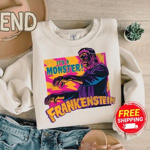 Universal Monsters Vintage Shirt, Retro Horror Movie Tee, Halloween Graphic T-Shirt, Dracula Tee, Halloween Tee, Oversized Halloween Shirt