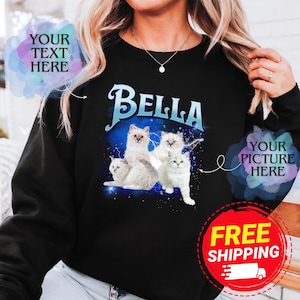 Custom Cat Shirt, Custom Dog Pet Shirt, Personalized Pet Shirt, Custom Bootleg Dog mom Shirt, Retro Dog Shirt, Bootleg Rap Dog Gift