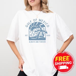 Gulf of Mexico Comfort Colors® Fuck Trump, Shirt Mexico Beach Tee, Anti Trump Shirt, Gift for Democrat, Mexican Pride Shirt, Texas Beach Tee