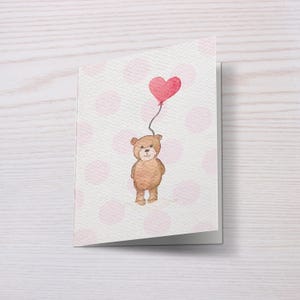 Tarjetas de amor digitales pintadas a mano con acuarela, tarjetas de felicitación, saludos, hechas a mano, obra de arte original, tarjeta de amor, tarjeta descargable, acuarela