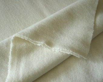 Natural Wool Fabric, Felted, 100% Wool