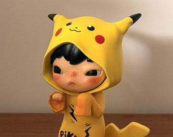 Popmart hirono カストマイズ Customize Commission: Custom Hirono Popmart Vol 1 to No Face - Etsy