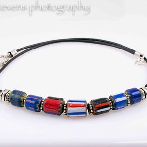 African Trade  Bead Necklace