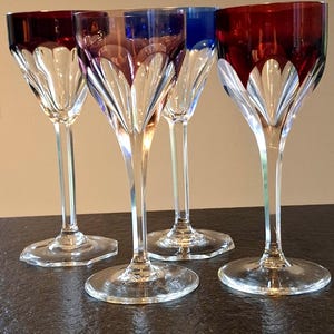 Val Saint Lambert glasses