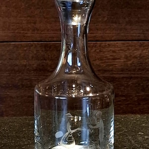 Rosenthal Raymond Peynet glass carafe