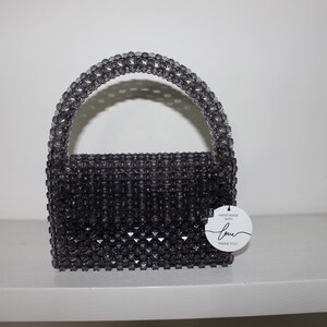 Retro Handgefertigte Perlentasche, Zeitloser Vintage Stil