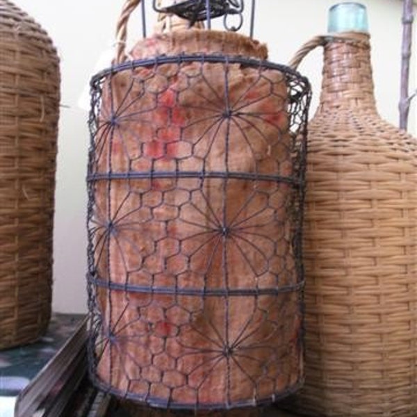 Vintage Eastern European Fancy Wire Gypsy Wagon Lantern