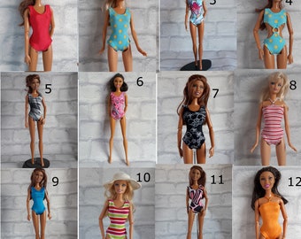 barbie doll in swimsuit