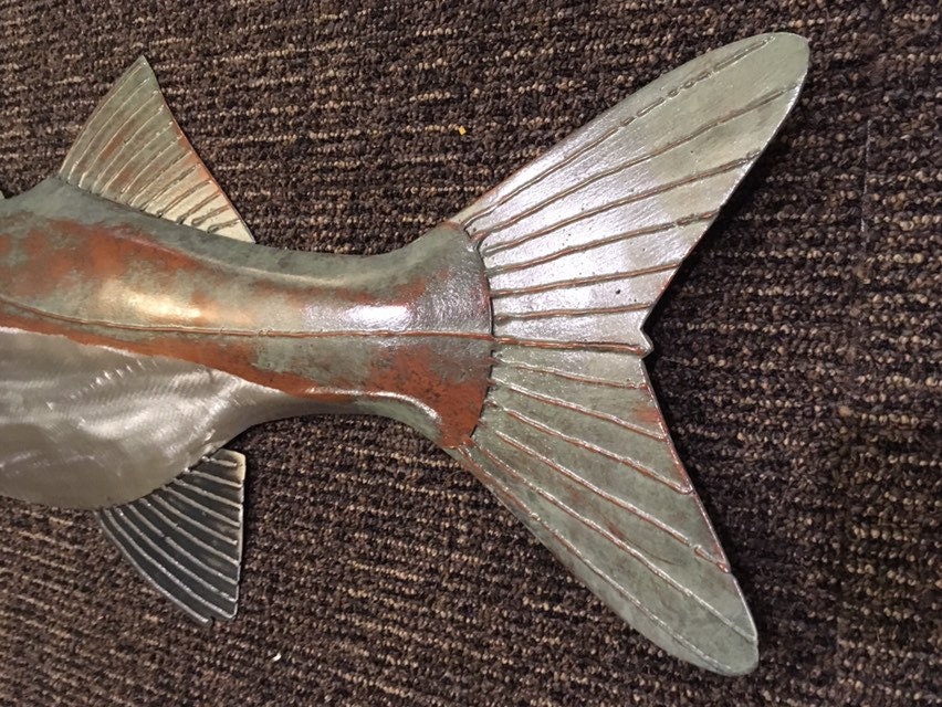 Snook 30in Metal Fish Art FREE SHIPPING in the US